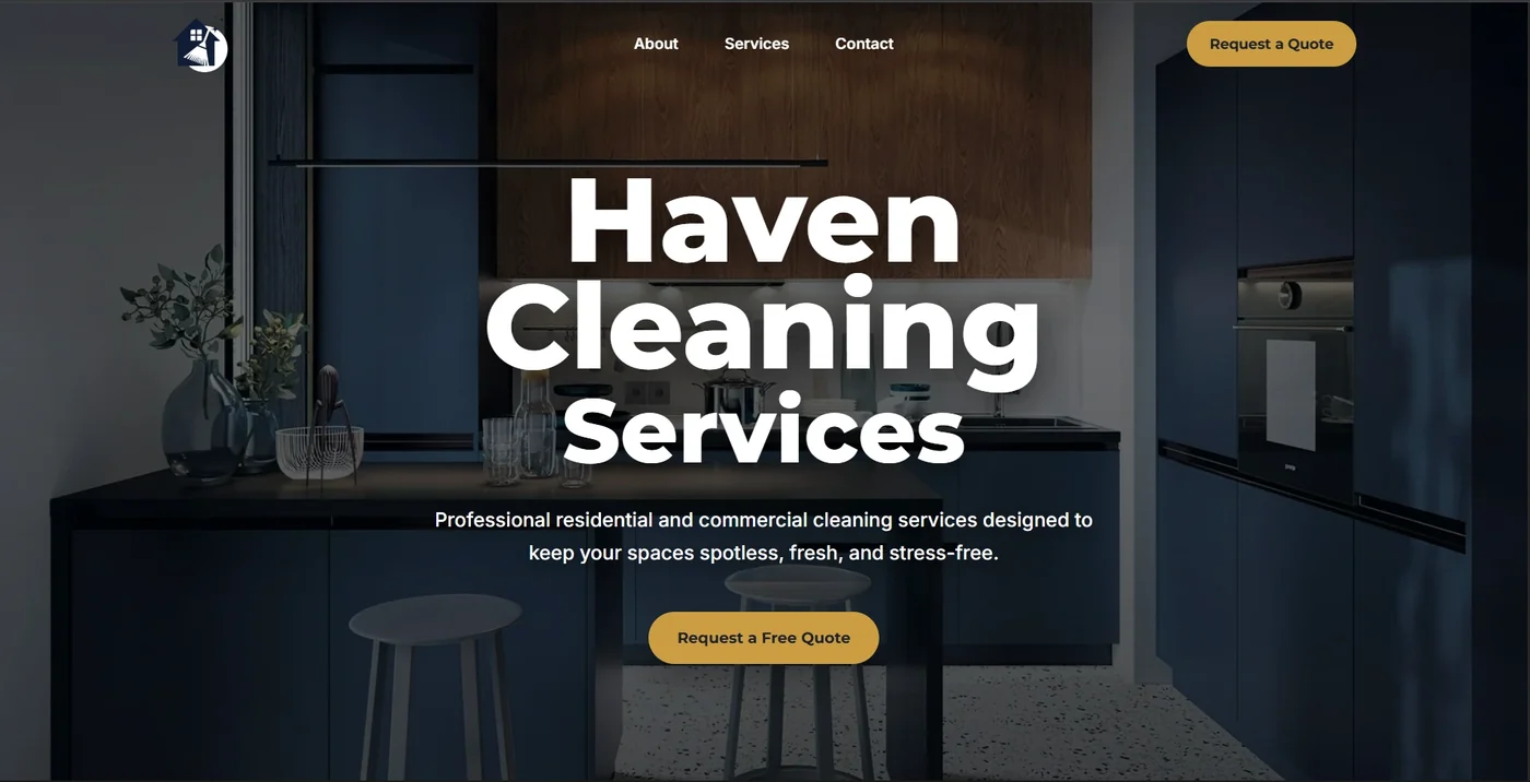 Local Service Business Website preview 1
