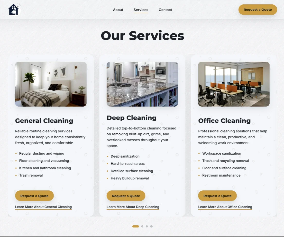 Local Service Business Website preview 2